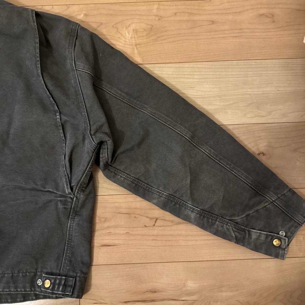 Carhartt Men's Grey and Brown Jacket