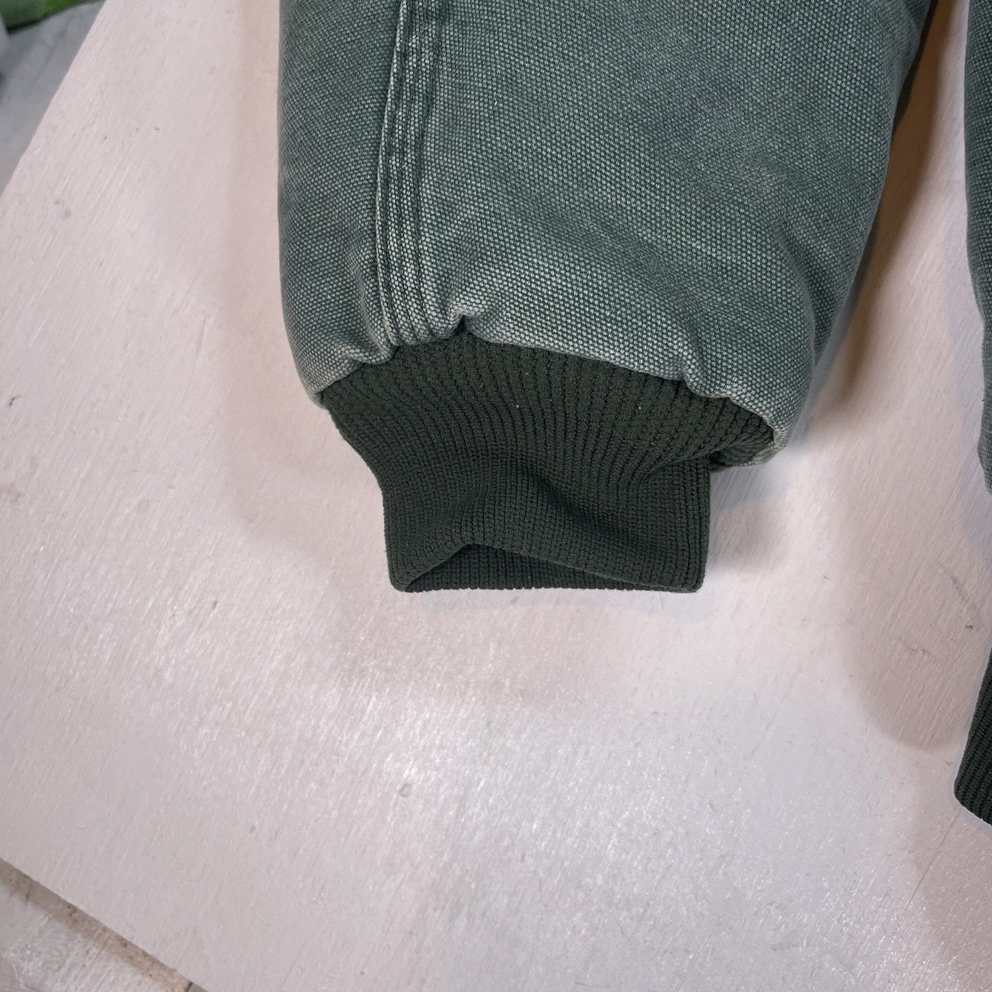 Vintage 90s Carhartt JQ294 Jacket Mens Medium Aspen Green Quilt Lining 1996 USA