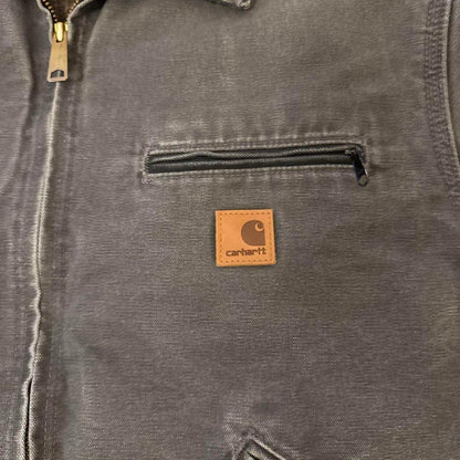 Carhartt Men's Grey and Brown Jacket