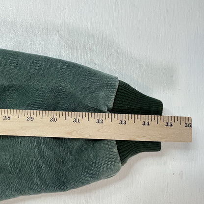 Vintage 90s Carhartt JQ294 Jacket Mens Medium Aspen Green Quilt Lining 1996 USA