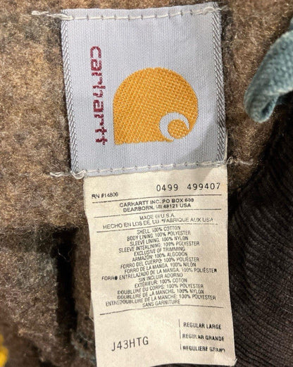 Carhartt J43 HTG size MEDIUM detroit jacket vintage 1999