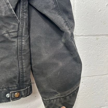 Y2K Carhartt Blanket-Lined Detroit Jacket “Black” J97 BLK