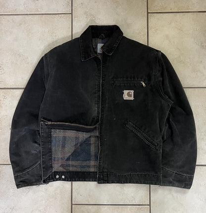 RARE Vintage Carhartt Detroit J43 Onyx Sandstone Jacket Size Medium