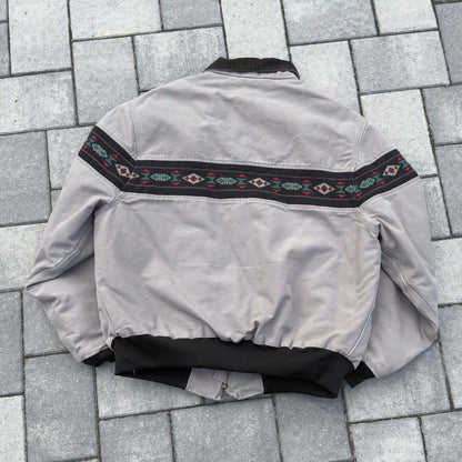 Carhartt Aztec Santa Fe Jacket “J77CMT” Grey