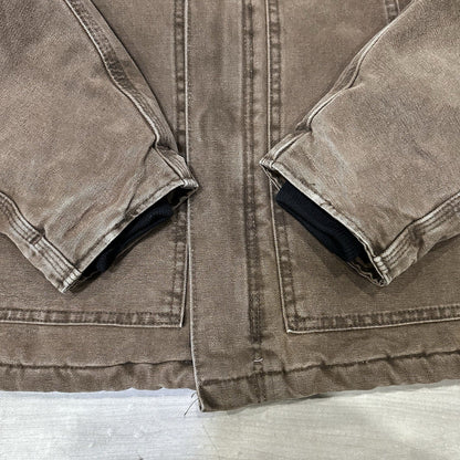Vintage Carhartt J22 CHT Chestnut Brown Arctic Jacket Size Small