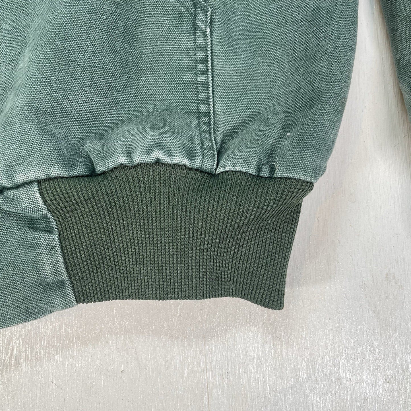 Vintage 90s Carhartt JQ294 Jacket Mens Medium Aspen Green Quilt Lining 1996 USA