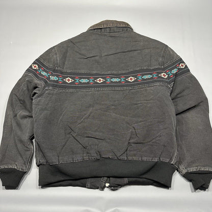 Vintage 1999 Southwestern Aztec Print Santa Fe Carhartt Jacket 2XL Fits XL