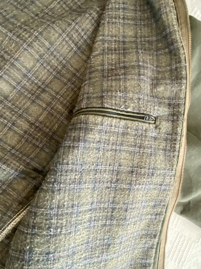 VTG Carhartt Detroit Blanket-Lined Jacket # J97 MOS Moss Green, Men’s Size XL.