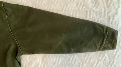 VTG Carhartt Detroit Blanket-Lined Jacket # J97 MOS Moss Green, Men’s Size XL.