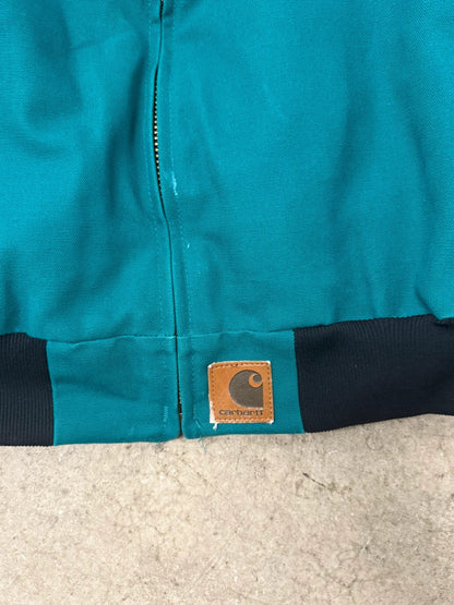 Blue Carhartt Aztec Santa Fe Jacket