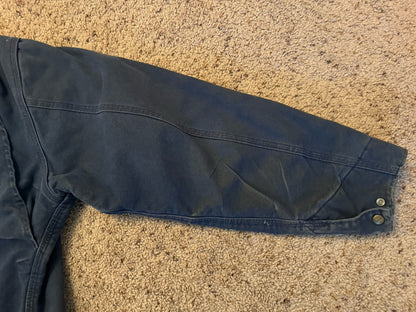 Vintage Carhartt J65 BLU Detroit Jacket blue Size XL RARE Blanket Lined