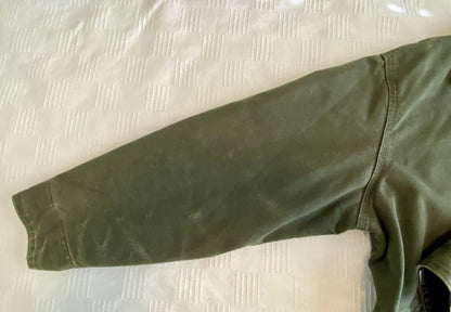 VTG Carhartt Detroit Blanket-Lined Jacket # J97 MOS Moss Green, Men’s Size XL.