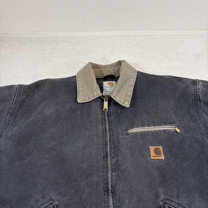 Carhartt J97 PTL Duck Detroit Jacket size L grey Men's stylish USA