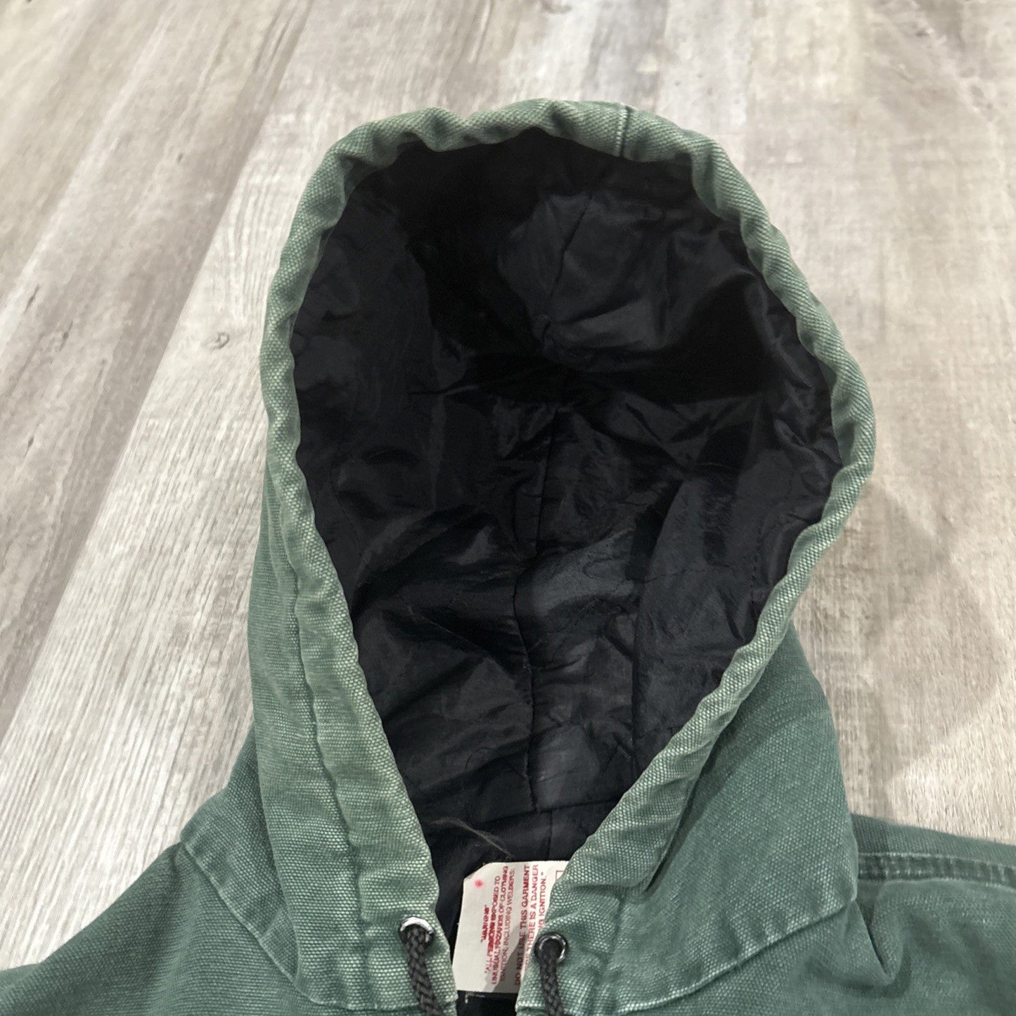 Vintage 90s Carhartt JQ294 Jacket Mens Medium Aspen Green Quilt Lining 1996 USA