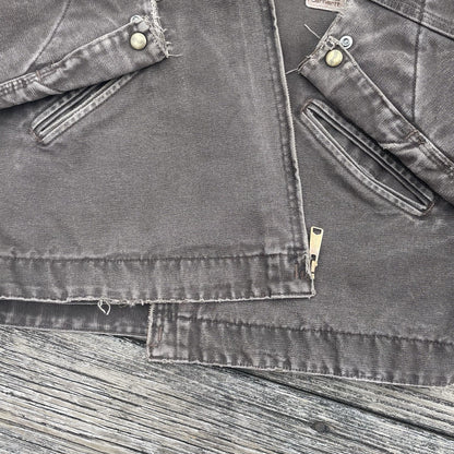 vintage carhartt j97 tmb sandstone detroit jacket in timber size large