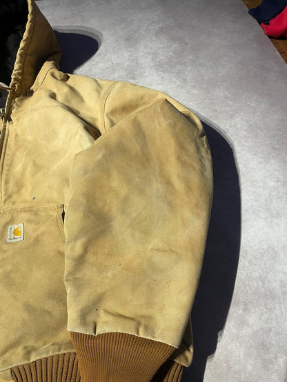 Vintage Carhartt Iconic Workwear Hooded Zip Up Jacket