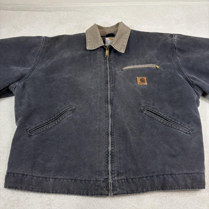 Carhartt J97 PTL Duck Detroit Jacket size L grey Men's stylish USA