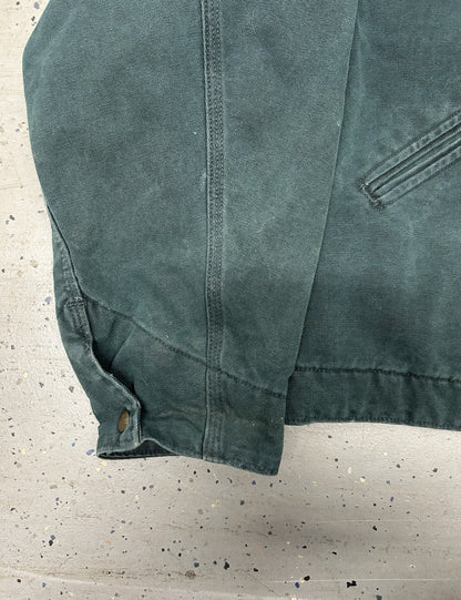 VTG Detroit Carhartt Jacket- Hunter Green- Size 2X-Large