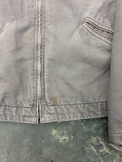 Carhartt Men's Detroit Jacket J64CMT Sand gray Sz Large Made in USA