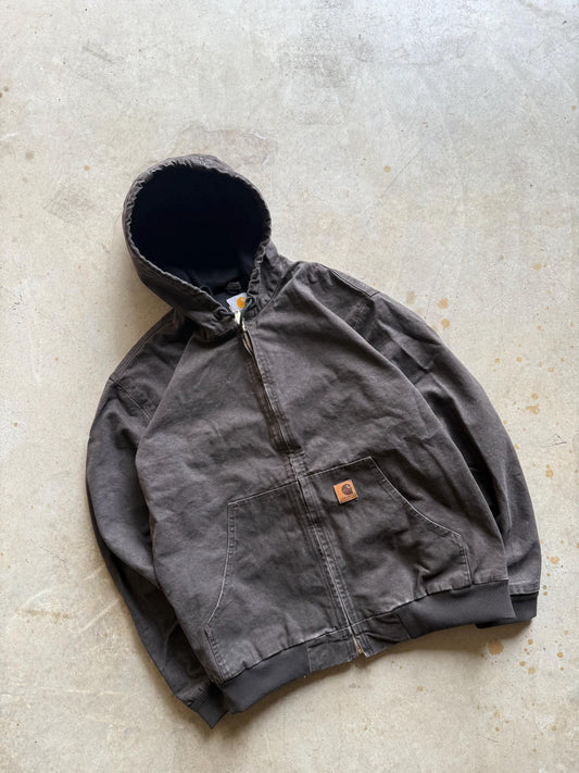 Carhartt Men’s Hooded jacket brown