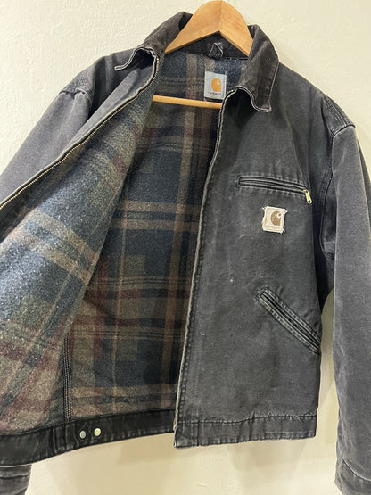 RARE Vintage Carhartt Detroit J43 Onyx Sandstone Jacket Size Medium