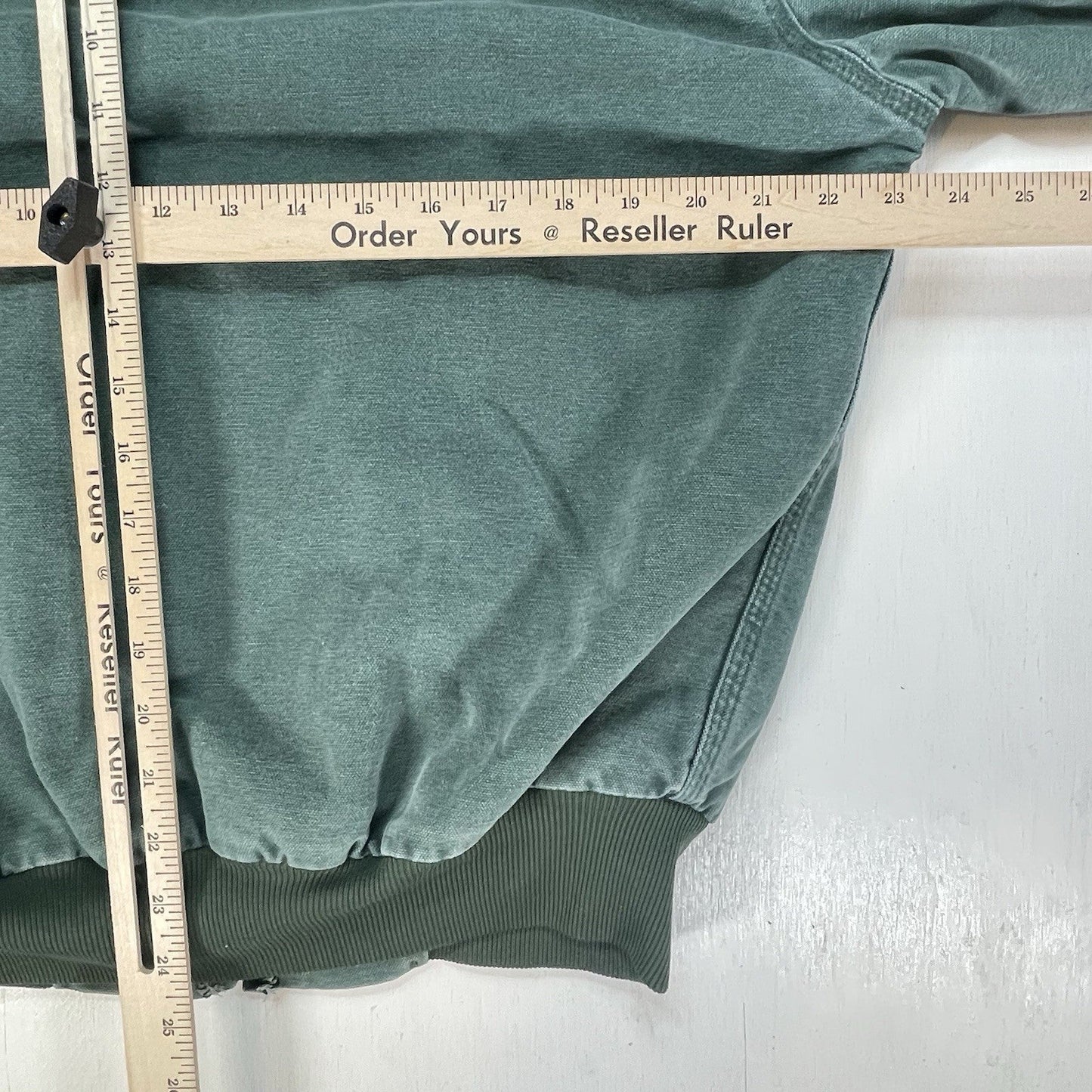 Vintage 90s Carhartt JQ294 Jacket Mens Medium Aspen Green Quilt Lining 1996 USA