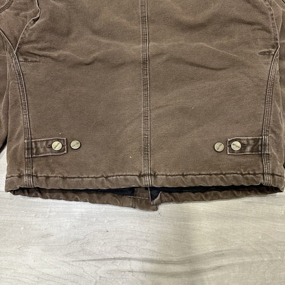 Vintage Carhartt J22 CHT Chestnut Brown Arctic Jacket Size Small