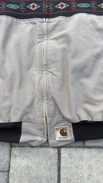 Carhartt Aztec Santa Fe Jacket “J77CMT” Grey