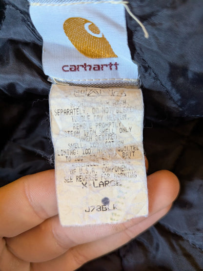 Vintage Aztec Black Carhartt Jacket Men’s XL