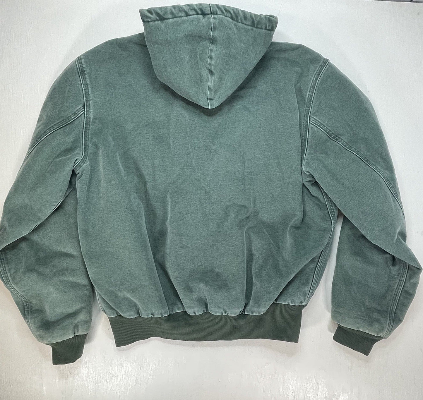 Vintage 90s Carhartt JQ294 Jacket Mens Medium Aspen Green Quilt Lining 1996 USA