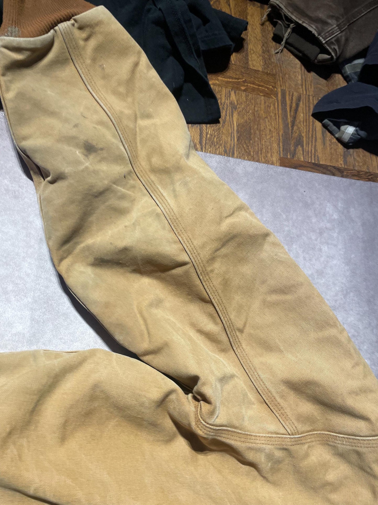 Vintage Carhartt Iconic Workwear Hooded Zip Up Jacket