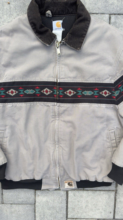 Carhartt Aztec Santa Fe Jacket “J77CMT” Grey